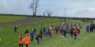 Primary schools cross country gets underway at Landrake