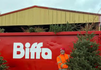 Hundreds of Christmas trees recycled across the South West
