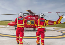 Increase in air ambulance call outs