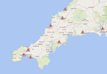 Flood warnings issued to areas across Cornwall