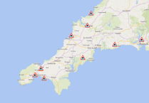Flood warnings issued to areas across Cornwall