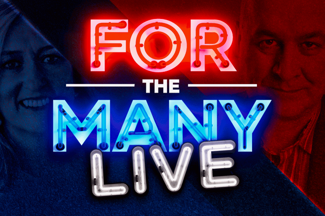 For The Many - live!