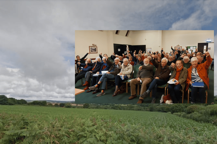 The plans at Halgavor Moor have been met with vociferous objections