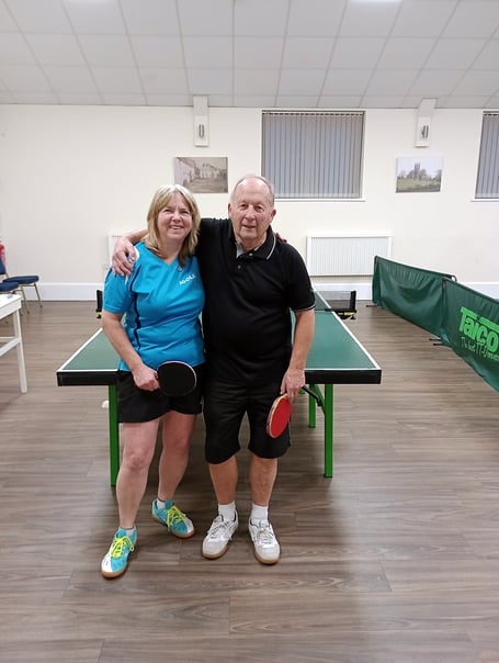 Last season's Division One finalists, Shirley Luckhurst (North Hill A) and Pete Freeburn (Bridgerule A), will hope to see their respective sides in the title mix come the spring. Picture: Tindle/David Sillifant