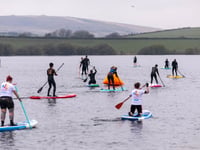 Triathlon with a twist at Siblyback Lake
