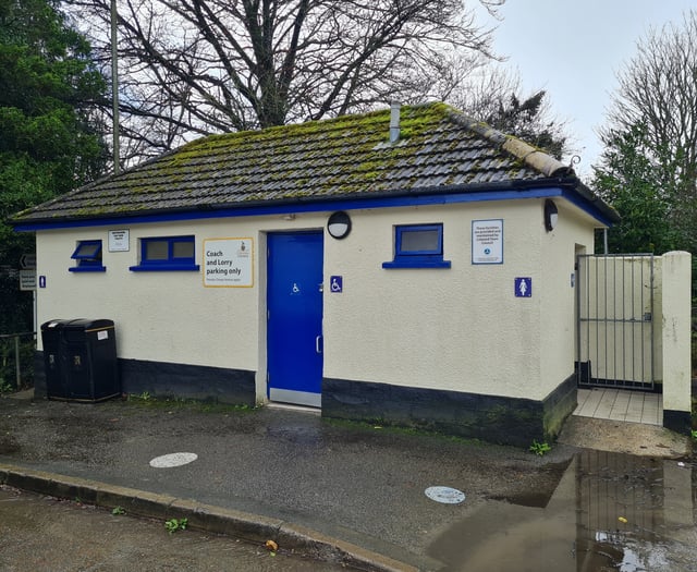 Council announce public toilets closed today in Liskeard