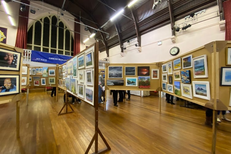 Cancer Research art exhibition