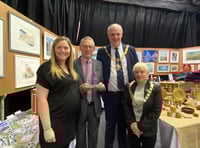 Busy night for exhibition 