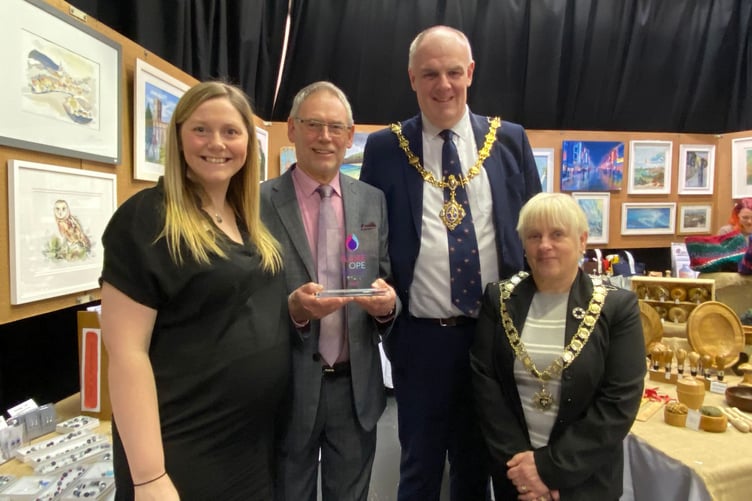 Cancer Research UK Liskeard art exhibition