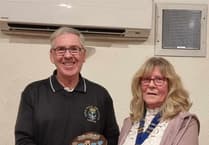 Liskeard Royal Naval Association member presented with prestigious trophy 