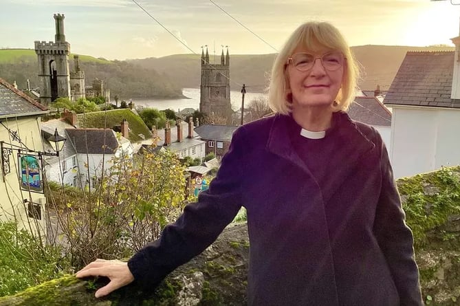Revd Carol Edleston will take over the reins in March as the Priest for Fowey. Release date December 12 2023. See SWNS story SWLNsexism. Dawn French's former church which was branded sexist for passing a resolution not to have female vicar has appointed one after a furious backlash. Revd Carol Edleston will take on the role in March at St Fimbarrus Parish Church in Fowey, Cornwall, which has not had a vicar for four years. Fowey Parochial Church Council (PCC) made the initial decision to employ a new priest in March but barred women from taking up the role as they advertised for a male vicar - despite Church of England laws allowing female vicars.