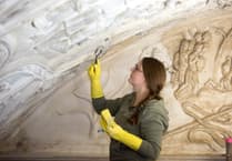 Masterpiece ceiling to be given a new lease of life
