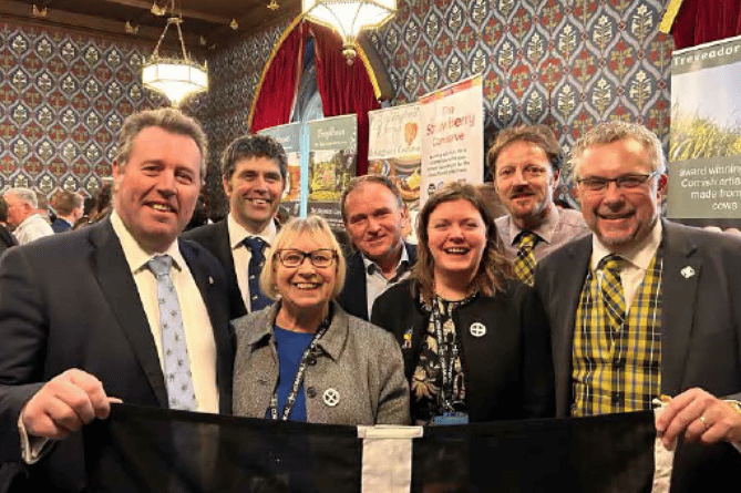 MP for North Cornwall Scott Mann and Cornish MPs on St Piran’s Day