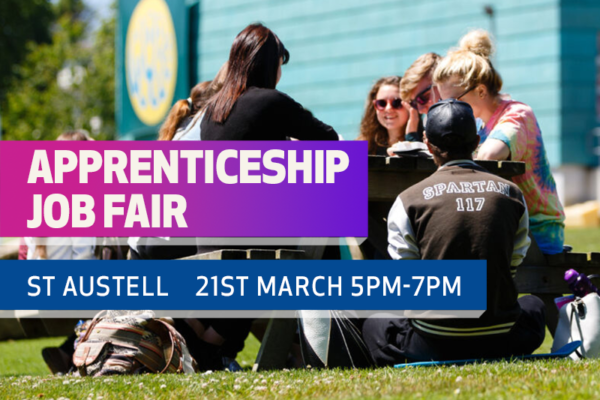 The job fair will be hosted in the St Austell Campus on March 21