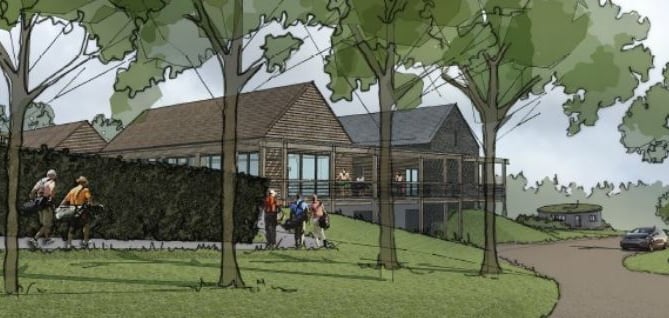 An artist\'s impression of how the Gillyflower clubhouse could look
