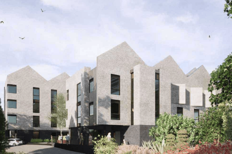 The proposed built form of the new Meadowbrook facility