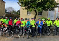 Club members celebrate 10th anniversary of Caradon cycle trail