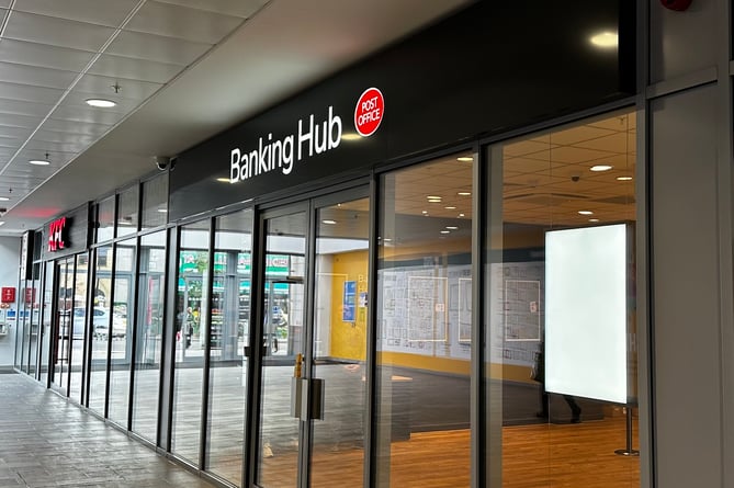 An example of a banking hub in London