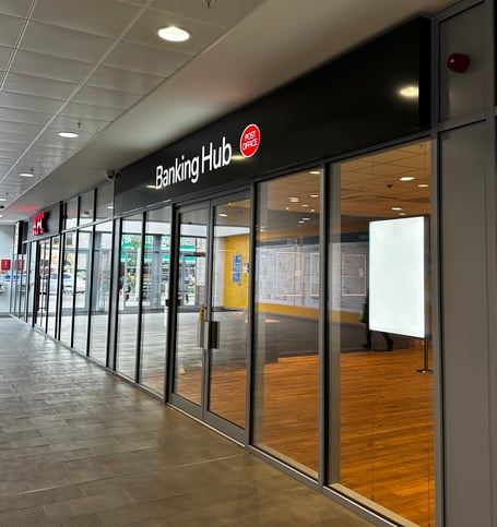 An example of a banking hub in London