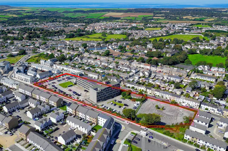 Cornwall Council's Dolcoath offices in Camborne are up for sale. (Picture: Vickery Holman)