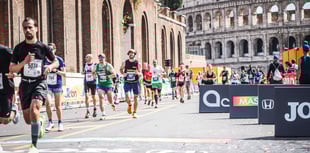 Runner doubles fundraising ambitions