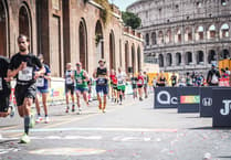 Runner doubles fundraising ambitions after completing Rome Marathon