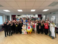 Choir rocks out for Comic Relief raising thousands