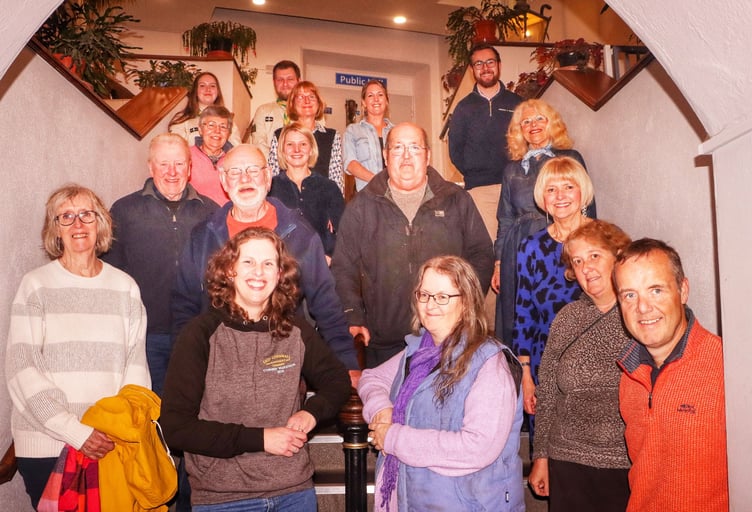 Sponsors and supporters of the Cornish Marathon joined race organisers from East Cornwall Harriers for the celebration at Liskeard’s Public Hall.