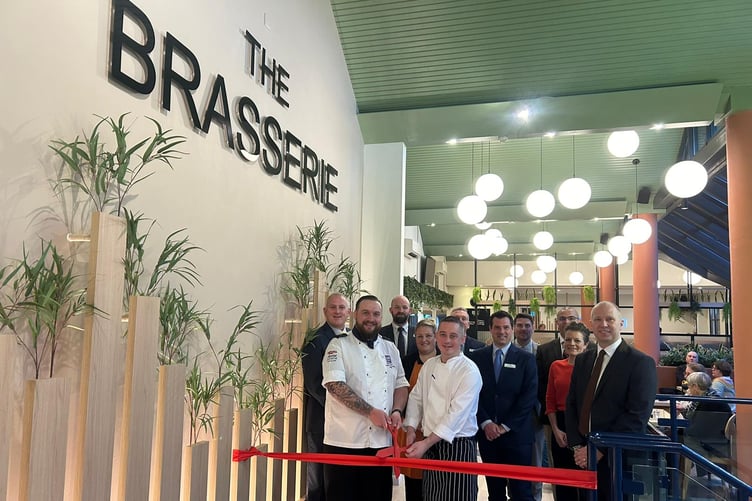 The Brasserie has been officially re-opened