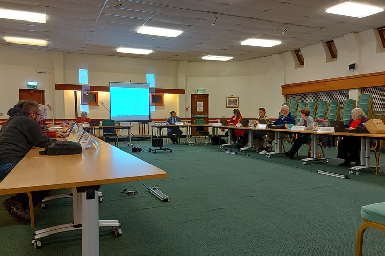 Bodmin Town Council's policies and resources meeting held on March 21