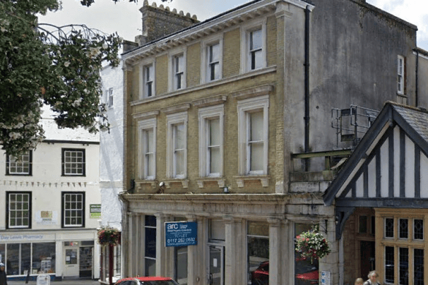 The former bank in St Austell