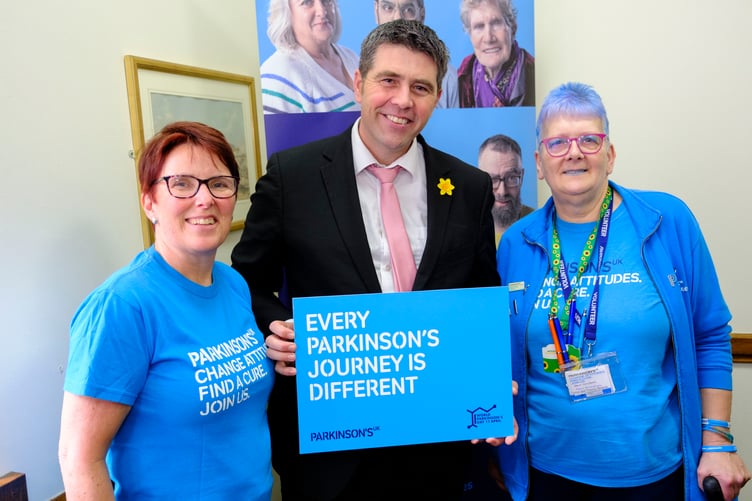 © Jess Hurd 20/03/2024 London. PRESS PHOTOS World Parkinsonâs Day parliamentary drop-in, Parliament, Westminster. Photo credit: Jess Hurd