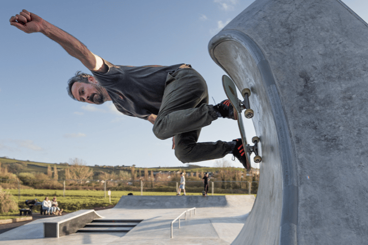 The Wave is a unique skateable feature