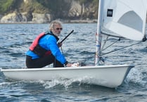 David celebrates 50th birthday with victory at Looe Sailing Club