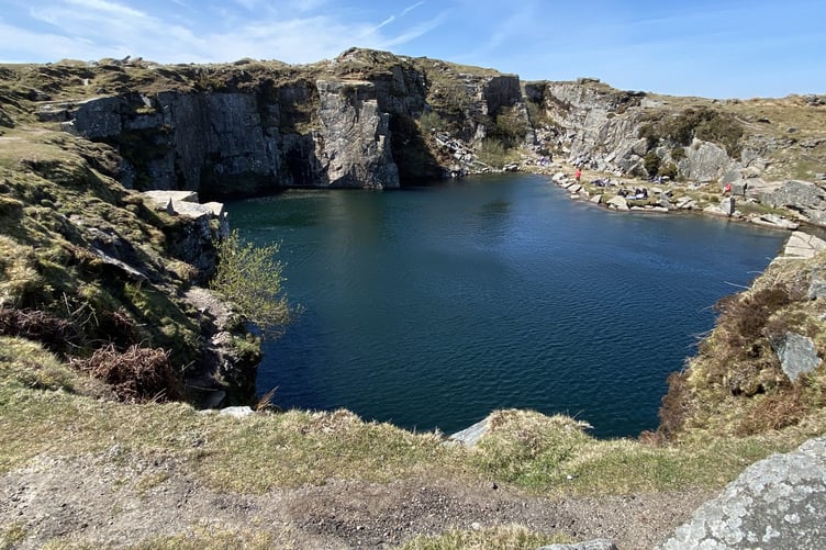 Gold Diggings Quarry, close to Cheesewring Quarry