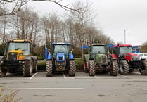 Tractor run raises hundreds for charity 