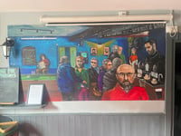 Pub collaborates with local artist 