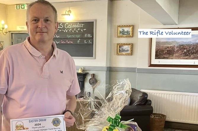 The Rifle Volunteer raised money for the Little Princess Trust