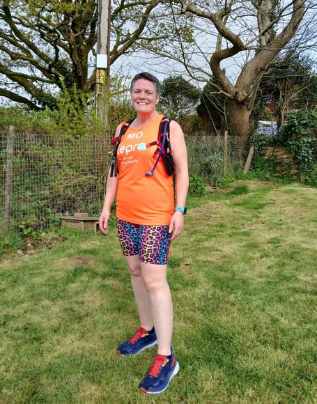 Mowenna Sayers will be running for LEPRA this weekend