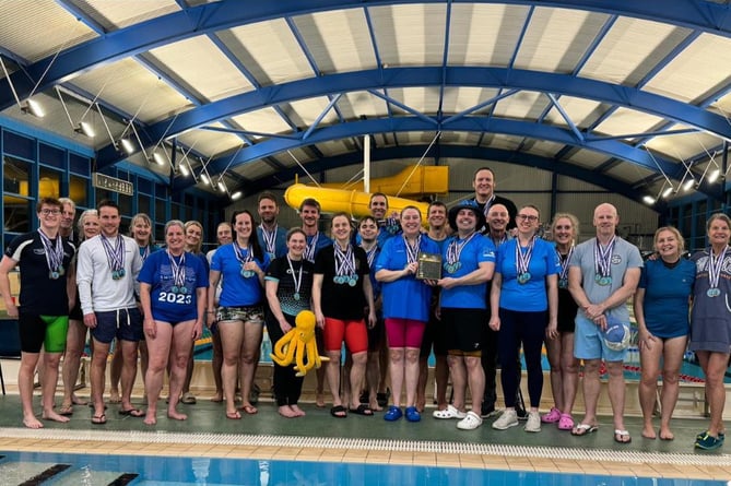 Sam with the Caradon Swimming Club