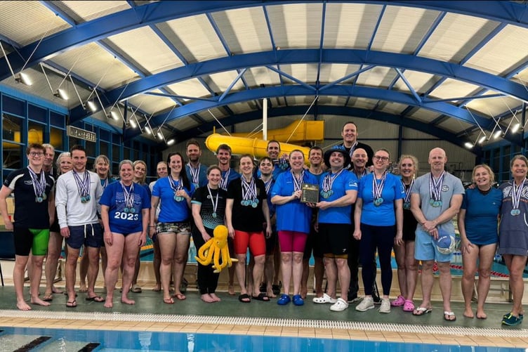 Sam with the Caradon Swimming Club