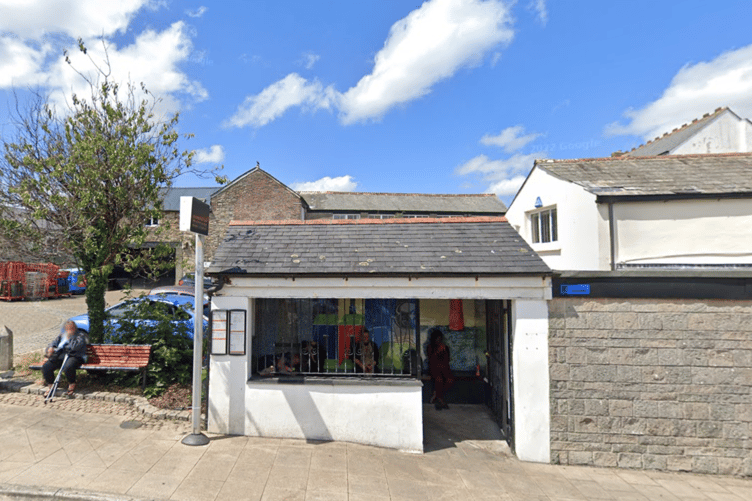 The bus stop on New Road in Callington. (Picture: Google Maps)