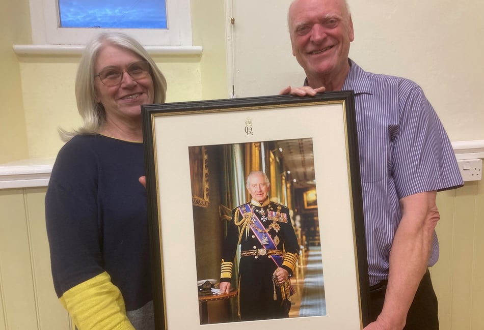 Kings portrait to take pride of place in community centre