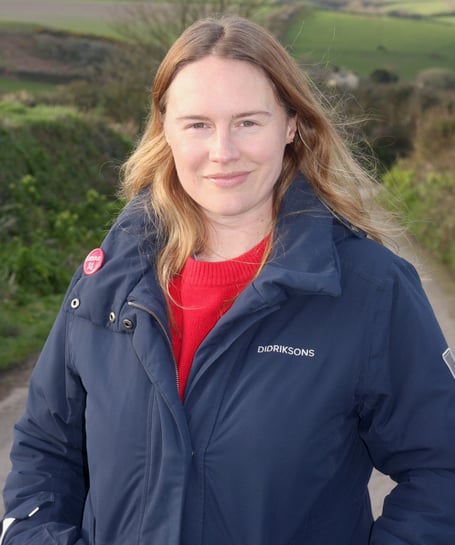 Anna Gelderd the Labour Party’s parliamentary candidate for South East Cornwall
