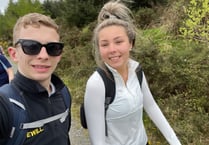 Young Farmers battled stormy weather during walking challenge 