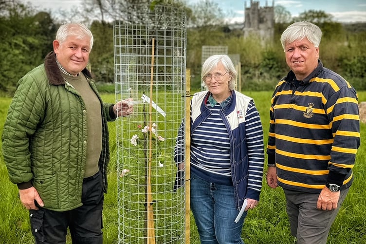 COUNCILLORS Martin Howlett, Clare Tagg and Martin Worth