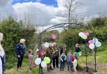 Residents celebrate opening of Landulph community orchard 