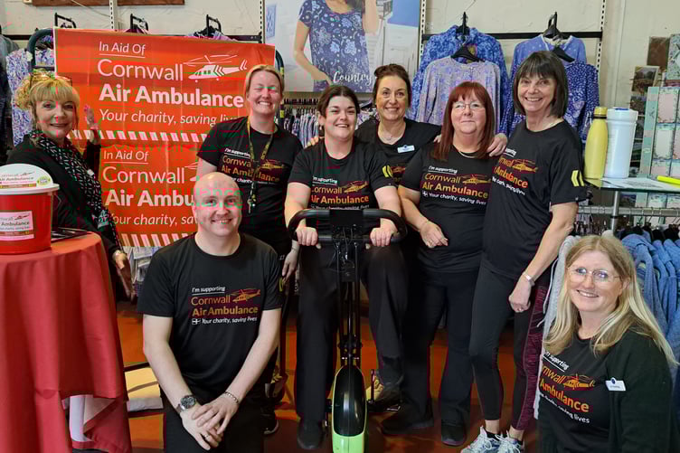 The team managed to raise £1556 so far