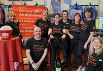 Team from Saltash cycle length of the UK on exercise bikes for charity 