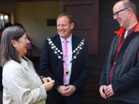 Mayor thanks those who helped with tennis court transformation